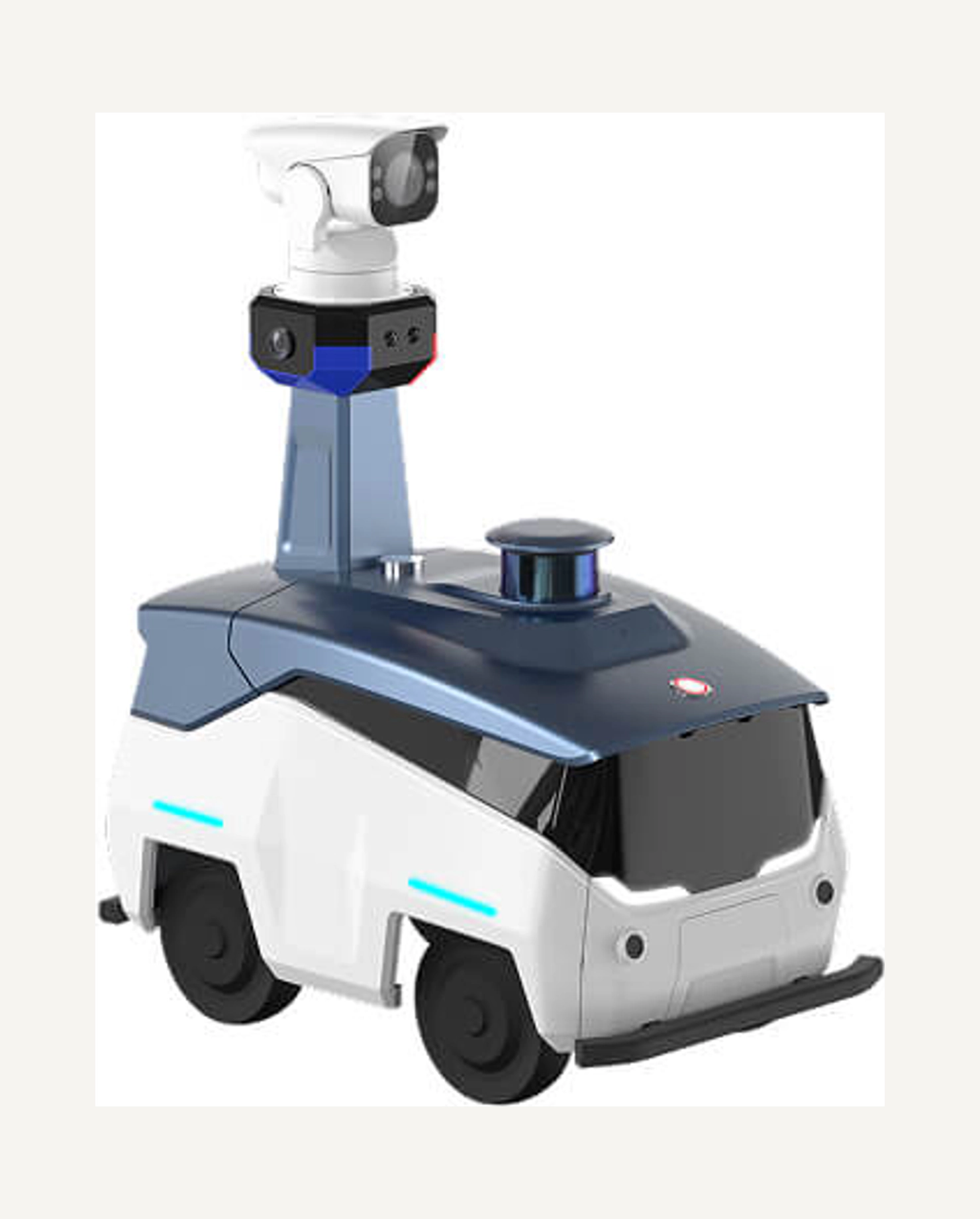 Bezbednosni patrolni robot XYBOT P2 za objekte i dvorišta